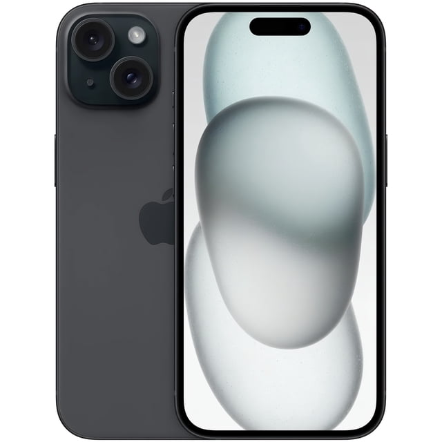 Restored Apple iPhone 15 Plus - 128GB – Black – 48MP Dual Rear & 12MP Front Camera - Fully Unlocked Smartphone - Excellent Condition