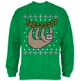 thumbnail image 1 of Big Hanging Sloth Ugly Christmas Sweater Mens Sweatshirt, 1 of 1