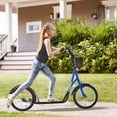 thumbnail image 2 of Aosom Kick Scooter, Kids Scooter with Adjustable Handlebar, Blue, 2 of 10