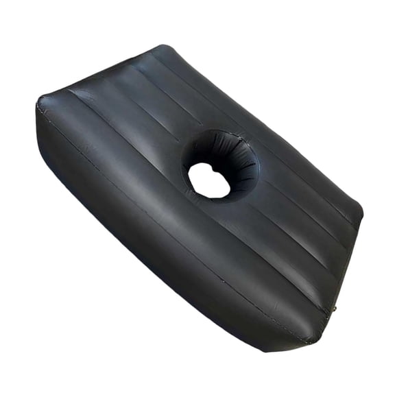 Tachiuwa Butt Lift Recovery Bed Foldable Pregnancy Mattress for Travel Party Outdoors black