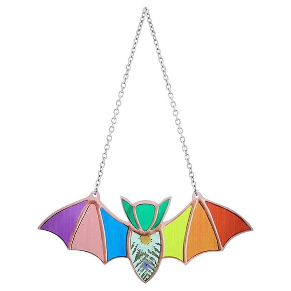 TopLLC Décor d'Halloween Décor d'Automne Décoration d'Halloween Accessoires de Fenêtre Suspension au Soleil Suspension Murale en Acrylique Décoration d'Halloween pour Fête