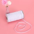 thumbnail image 2 of 140 Yards 1/4" Width Braided Elastic Cord for Mask Sewing Crafting DIY, 2 of 5