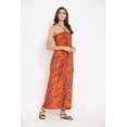 thumbnail image 3 of Oussum Robe Tube Courte Sans Manches pour Femmes, Orange, 3 of 7