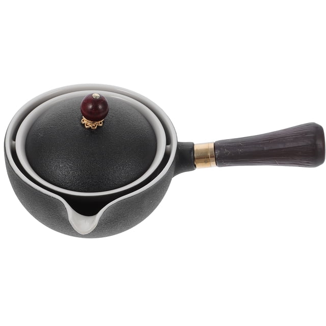 Weiweiguan 1 Pc Stainless Steel Filter Teapot Home Tea Kettle Long Handle Tea kettle