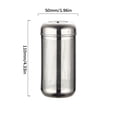 thumbnail image 2 of Qonioi Stainless Steel Tea Filter, Insulated Tea Strainer for Teapots and Mugs, Fine Mesh Tea Infuser for Loose Leaf Tea, Must-Have Home Office Accessory, 2 of 2