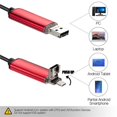 thumbnail image 1 of 7mm 2 IN 1 USB Endoscope 480 P HD Micro Snake Camera Tube Borescope Android USB for PC Smart Phone, 1 of 1