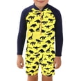 thumbnail image 1 of Tween Boys Swimsuit Cartoon Bathing Suit Boy Boy Rash Guard Swimming Suit 11-12 Years, 1 of 4
