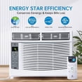thumbnail image 2 of Ourlova NO WIFI Window Air Conditioner 6000 BTU, Window AC Unit With Cooling Room 250sq.Ft, Energy Saving Window AC Unit With Remote & Timer Function & Easy Install Kit 115V/60Hz, 2 of 5
