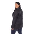 thumbnail image 3 of White Mark Manteau Matelassé pour Femme, 3 of 6