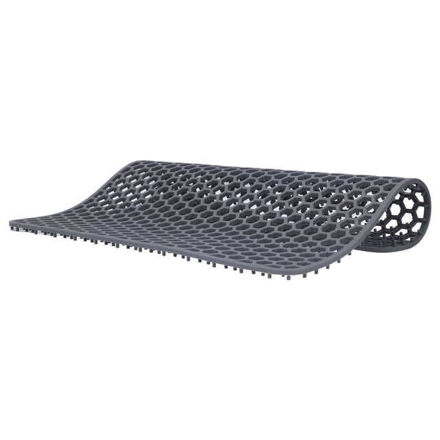 Supports de Vaisselle en Silicone Résistant à la Conception de Grille Antidérapant Évier Protection pour la Cuisine en Acier Inoxydable Éviers en Céramique