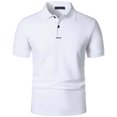 thumbnail image 3 of asjyhkr Golf Shirts for Men Quick drying Performance Short Sleeve Moisture-Wicking Workout Collared Shirts, 3 of 5