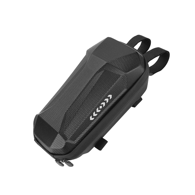 Sac avant pour Trottinette Électrique Imperméable en EVA à Coque Rigide, Sacs Réfléchissants pour Guidon, Sac Suspendu, Sac de Rangement 2 L
