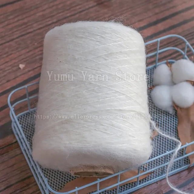 500G/Ball Multicolor Soft Mohair Yarn For Hand Knitting Woollen Acrylic Long Fluffy Crocheting Thread DIY Sweater Fall Winter