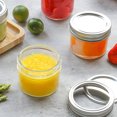 thumbnail image 4 of FUTUREORYY 4 Pcs Mason Jars Aluminum Portable Clear Visibility For Everyday Use Household Users, 4 of 8