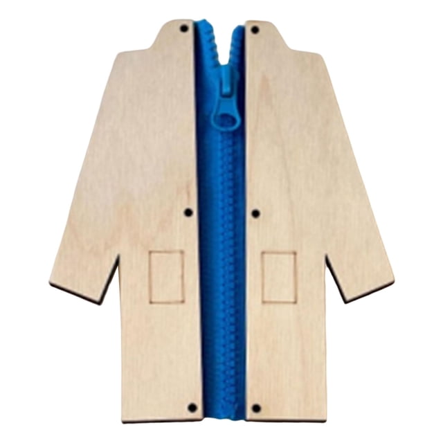 Milaget Busy Board DIY Accessories Material Early Educational Teaching Props Basic Skill Coat