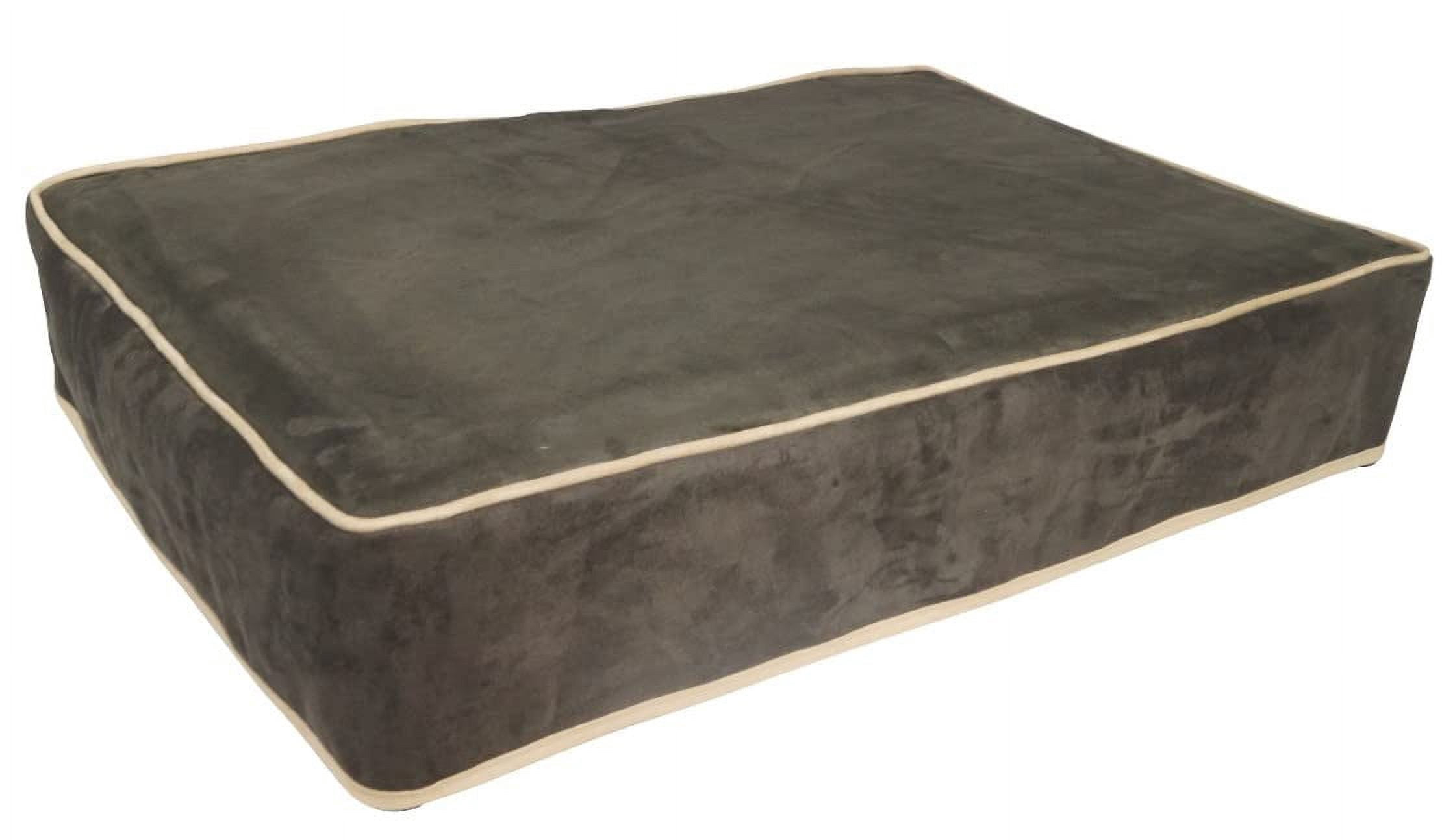 Kuranda Housse en Microsuède - Moyen - 35 Pouces x 23 Pouces - Microsuède - Fumée