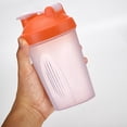 thumbnail image 5 of 600ml Shaker Bottle Sports Whey Protein Mixing Bottle With Stirring Ball Bot Cup, 5 of 5