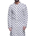 thumbnail image 2 of Atasi Party Wear Kurta Set For Men Mandarin Collar Ethnic Printed Kurta Pajama, 2 of 2