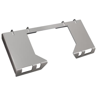 Heavy Duty Skid Steer Mount Plate – Global Quick Attach Adapter for Agricultural & Construction Machinery – Fits Kubota, Tractors & Major Skid Steers – 1/4"–1/2" Skeleton Loader