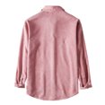 thumbnail image 5 of EGNMCR Jackets for Men Men's Corduroy Multi-pocket Shirt Jacket, 5 of 5