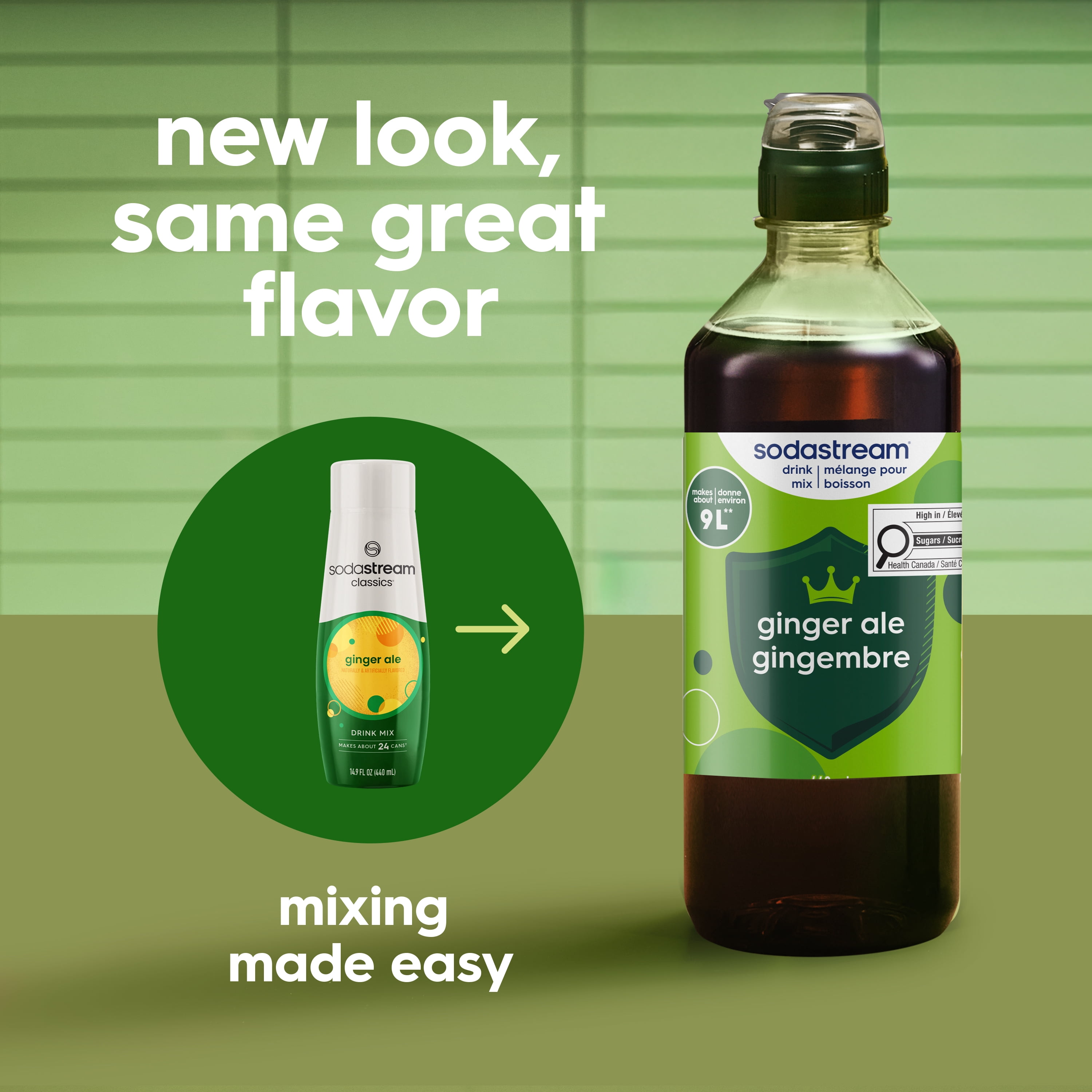 SodaStream Classic, Ginger Ale Flavour