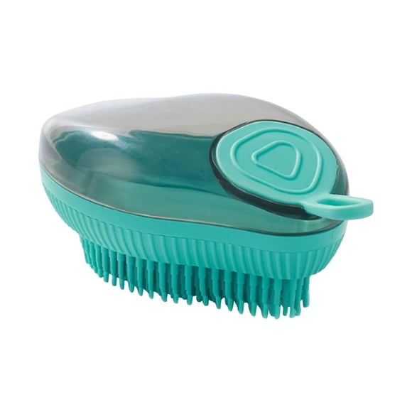 Pet Silicone Bath Brush for Cats and Dogs Multifunctional Floating Hair Removal Massage Tool Gentle Scrubbing Grooming Artifact