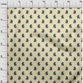 thumbnail image 2 of oneOone Silk Tabby Fabric Paisley Block Decor Fabric Printed BTY 42 Inch Wide, 2 of 4