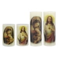 thumbnail image 2 of Mainstays 5" Unscented LED Wax Pillar Candle - Sacred Heart, 2 of 5