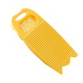 thumbnail image 1 of jifeng Hand Washing Board with Soap Dispenser Hand Wash Clothes Washboard Socks Clothes yellow, 1 of 7