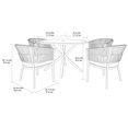 thumbnail image 3 of hometrends Dune Dining Set, 3 of 9