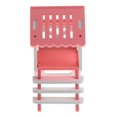 thumbnail image 2 of TISHITA Hamster Mice Mouse Cage 2-Tier Loft Hut Small Animal Play House Pink, 2 of 8