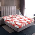 thumbnail image 4 of Erosebridal Bowknot Bed Sheets Set Full Size, Princess Bow Bed Sheets Full, Cartoon Ribbon Decor, 4-Piece, 4 of 7