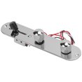 thumbnail image 3 of Guitar Prewired Circuit Board, High Durability Rust  Metal Guitar Control Plate  Plating Surfaces  For TL Electric Guitar Gold,Silver,Black, 3 of 8
