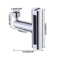 thumbnail image 3 of LSLJS Kitchen Faucet Outlet Universal Rotary Bubbler Pressurized Extension Water Nozzle Universal Joint, Home Accessories, 3 of 9