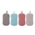 thumbnail image 2 of Meitianfacai 4PCS Reusable Dish Washable Sponge Microfiber Scouring Sponge With 2Sticky Hooks, 2 of 9