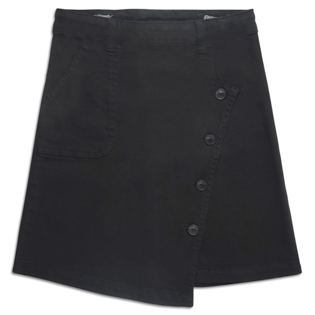 KIDSCOOL SPACE Filles Jupe d'Été, Bande Élastique à l'Intérieur de Doux Strechy Coton Denim Fille Robe Shorts