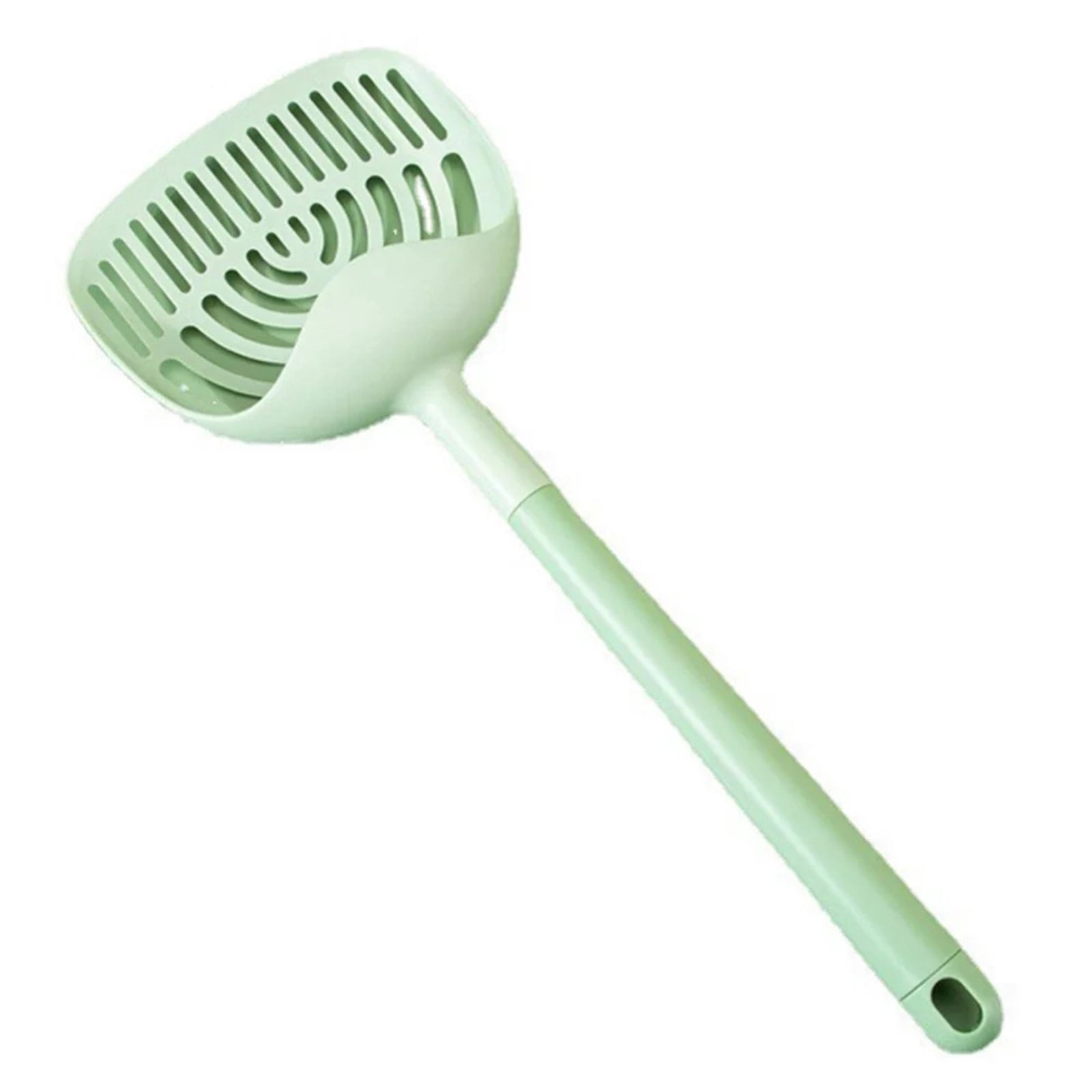 TIELUTT Long Handled Cat Litter Fine Hole Cat Poop Shovel Large Cat Litter Tortoise Cage Glass Cat Litter Disposal Container Tidy Cat Non Clumping Automatic Cat Litter Mod Cat