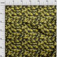 thumbnail image 3 of oneOone Silk Tabby Yellow Fabric Abstracts Sewing Craft Projects Fabric Prints By Yard 42 Inch Wide, 3 of 4