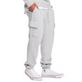 thumbnail image 2 of Pantalon de jogging cargo en molleton sans genre No Boundaries, 2 of 3