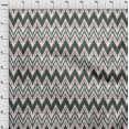 thumbnail image 3 of oneOone Viscose Jersey Fabric Chevron Ikat Printed Fabric 1 Yard 60 Inch Wide, 3 of 5