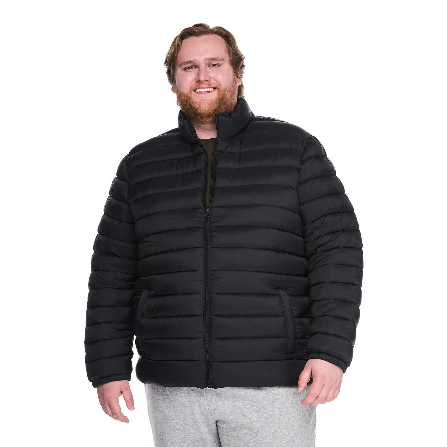 George Big Men's Packable Puffer Jacket
