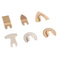 thumbnail image 1 of Oscillating Saw Blade Set, 6PCS  Cemented Carbide Mixed Multitool Saw Blade Electrophoretic Coating Wear Resistance  For Concrete, 1 of 8