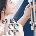 thumbnail image 1 of Feltree Shower - High-Pressure Handheld Showerhead with Carbon Filter - Hard Water Softener Filtered Shower - High Pressure 5 Spray Modes Handheld Massagable Shower For, 1 of 8