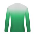 thumbnail image 5 of RXIRUCGD T-Shirt à Col Rond pour Hommes, Décontracté, Mode, Imprimé, Manches Courtes, Chandail, Vert Menthe, Taille : 4TG, 5 of 5