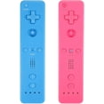 thumbnail image 1 of Télécommande Sans Fil pour Wii Wii U (Bleu+rose), 1 of 6