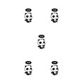 thumbnail image 3 of Youkk Stickers Muraux Water Proof pour Interrupteurs d'Éclairage 007 5Set, 3 of 6