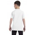 thumbnail image 3 of Jerzees T-Shirt à Manches Courtes Col Ras du Cou Youth DRI-POWER Active, S, Blanc, 3 of 3