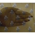 thumbnail image 4 of oneOone Viscose Chiffon Fabric Leaves & Floral Block Print Fabric By Yard 42 Inch Wide, 4 of 5