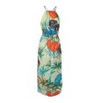 thumbnail image 4 of Pompotops Robe Longue Maxi Bohème d'Été à Imprimé pour Femme, Soirée, Plage, Florale, 4 of 7