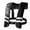 Noir, variante sur Homgeek Combinaison Flottante de Sécurité Auto-Gonflable pour Adultes pour Sports Nautiques Kayak Pêche Surf Canotage Veste de Survie